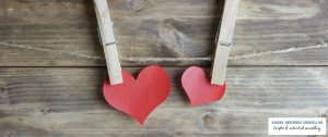 Two Red Paper Hearts On A Clothes Line - 20 Love Quotes That Express The True Meaning Of Love - Sandra Harewood Counselling