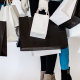 3 Things You Need to Know About Letting Go - Three Women Holding on To Multiple Shopping Bags Afraid Of Letting Them Go - Sandra Harewood Counselling