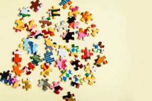 Complex PTSD: How Early Relational Trauma Impacts Relationships - Scattered Jigsaw Puzzle - Sandra Harewood Counselling