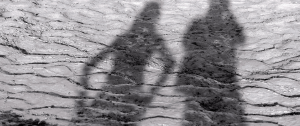 shadows of a couple man and woman on a beach - Shadow Work: How To Strengthen Your Relationship With Yourself And Your Partner - Sandra Harewood Counselling