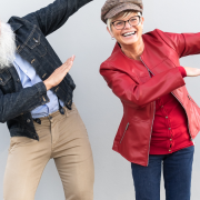 Happy Couple Having Fun Happy Couple Having Fun Expressing Their Emotions - Sandra Harewood