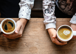 Two people together drinking coffee - Can This Marriage Be Repaired? Signs It’s Time for a Change