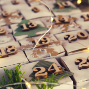 Advent calendar representing anticipation and the discomfort of uncertainty in relationships during times of change.