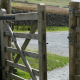 An open gate leading to a quiet country path, representing personal responsibility, reflection, and the journey through relationship crossroads.
